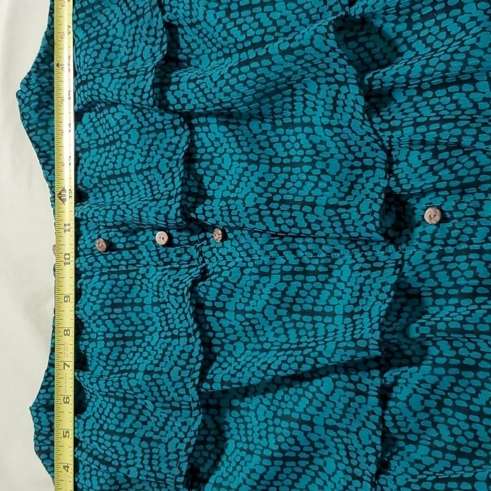 🌶 NWOT GREEN REUFFLE TANK TOP - Picture 6 of 13